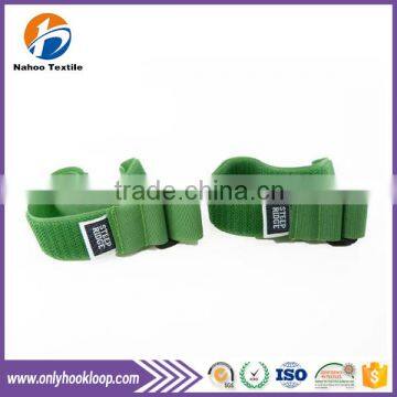 Self adhesive hook and loop cable ties, printed logo back to back hook and loop cable ties, popular hook and loop cable ties