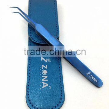 Titanium Volume Lash Tweezers With 45 Degree Points / Get Best Volume Lash Tweezers Under Your Private Labels