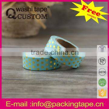 New fashion decorative foil washi tape for stationery