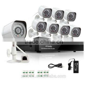 Zmodo 720P 4CH Simplified PoE IP Camera NVR System photo-5