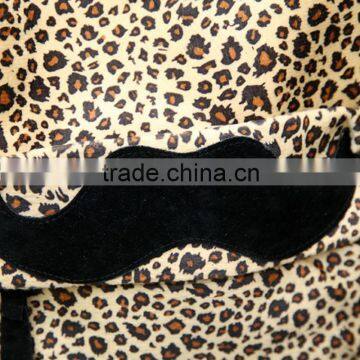 New Fashion Women Backpacks Lovely Beard Vintage Leopard Bag European and American Style PU Leather Backpacks