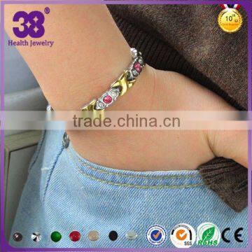 Romantic Magnet Stone Bracelets With Zircon for Women and Ladies photo-6