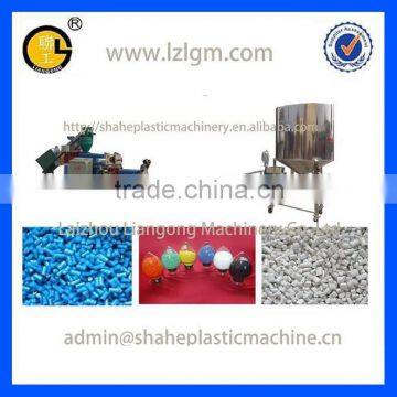 Plastic granules making machine/plastic granulator/plastic pelletizing machine