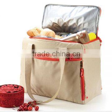 Guangzhou Factory Price 600D Cooler Bag Beach Cooler Bag