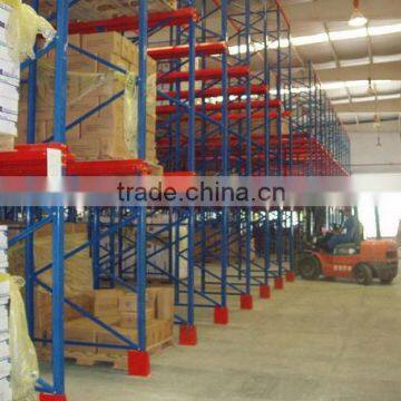 drive in type cold room heavy duty stackable pallet rack