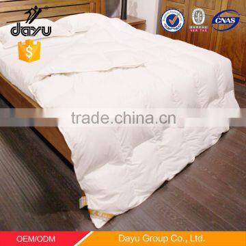 Wholesale hotel white plain duck down quilt china printed feather down quilt custom quilt