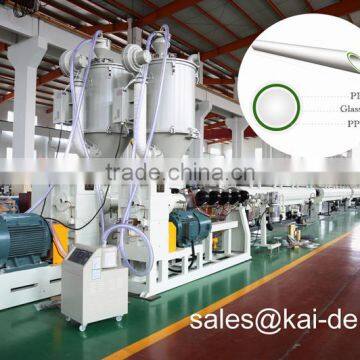 ppr-gf-ppr pipe production line with KAIDE brand