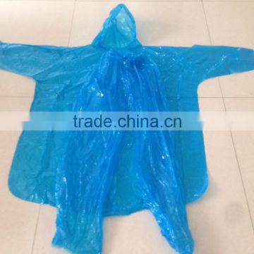 disposable raincoat and pants with virgin clear plastic