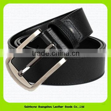 15180 Adjustable Fashion Design Genuine Leather Mens Belt