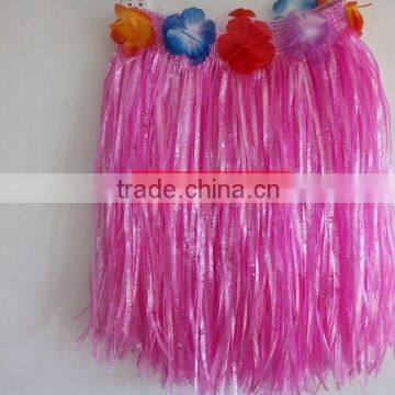 Girls flowered cheap grass skirts