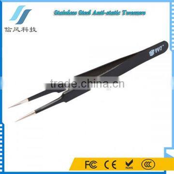BST-204EDS Stainless Steel Anti-static Sharp Pointed Tweezers photo-4