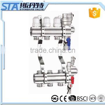 ART.5007 2015 Hot Sell, 100% Quality Guranteed, China Manufacturer Brass Water Manifold in Floor Heating Plumbing System Parts photo-4