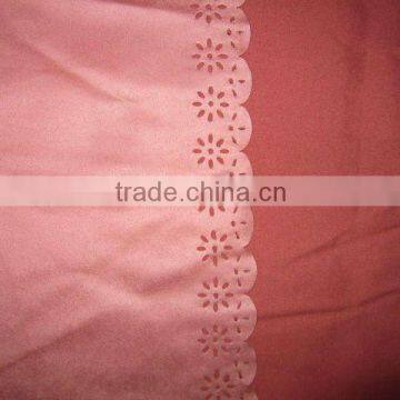 100% Polyester Punched Suede Fabric For Garment