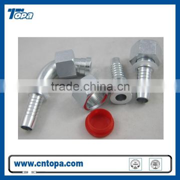 20211 metric straight fittings hose crimping fittings