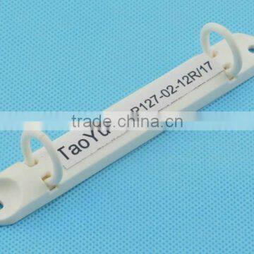 TaoYuan Stationery 2013 NICE OFFICE PRODUCT 127MM plastic binding clip for A4 with 2 round rings