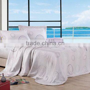 100% bamboo fiber jacquard supersoft luxury bedding set summer bed set