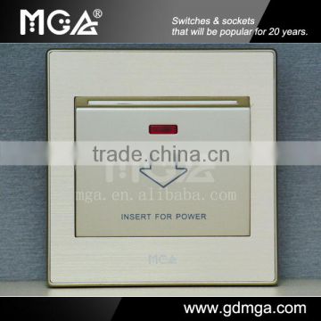 MGA Q7L Series electronic hotel card socket&smart card socket&smart power socket