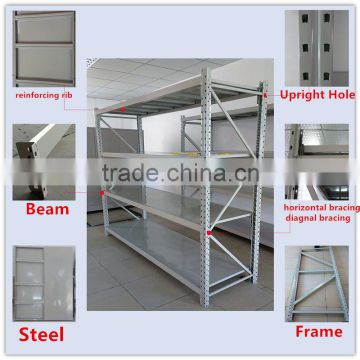 warehouse Boltless steel storage shelf