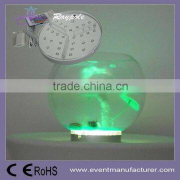 Battery Operated Wine Bottle Vase 8 Inch LED Base Table Centerpiece Light for Party Decor photo-2