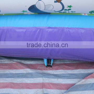 PVC Material Ocean Theme Mini Bouncy Castle, Inflatable Bouncer and Slide With Ladder photo-5