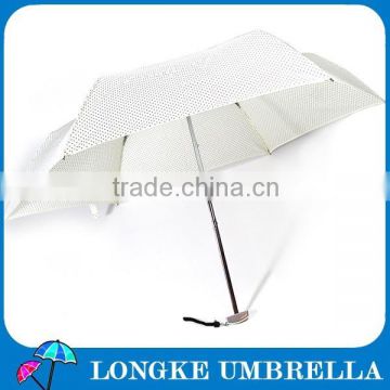 Professional umbrella manufacturer popular dot 3 folding umbrella