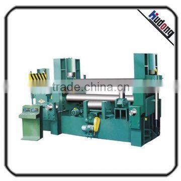 hydraulic 3-roller rolling machine with full hydraulic 3 roll metal plate bending machine