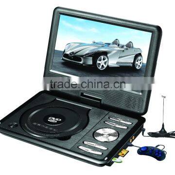 9.8" inch DVD Interface: SD/USB/TV/Earphone/AV input-out/Game