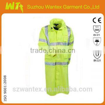 hot design hi vis raincoats safety raincoat alibaba wholesale raincoat