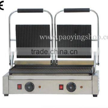 Commercial Use Non-stick 220v Electric Double Sandwich Grill