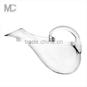 Wholesale Hot Sale Handmade Unique Bulk Single Glass Wine Decanter With Handle