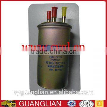 Yuchai truck original auto spare parts Fuel Filter F5100-1105100A