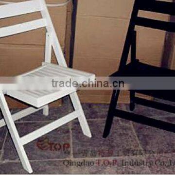 Wooden Foldable Slatted Chairs