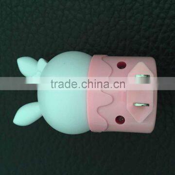 BBY-NL RABBIT-2 Night Ligh New Design Cute Animal LED Night Light With Sensor photo-3