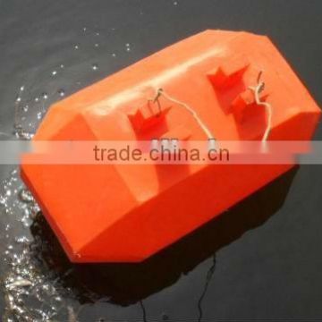 One-step shaped MDPE float for small gold dredger