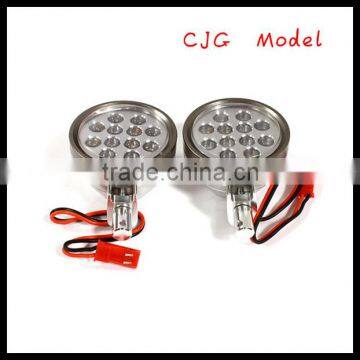 best seller Alloy led Spot Lighting Set (2) for 1/10, 1/8 & 1/5 Size forrc car Off-Road,tamiya,d90ect