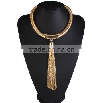 Alibaba express jewelry tassel alloy jewelry necklace