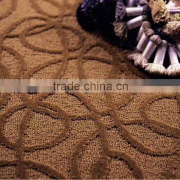 hotel hospitality ,commercial Wool carpet with floral pattern