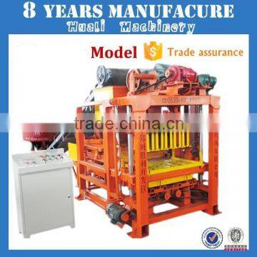 High profitable production line QT4-23 hollow block making machine with PLC Control Cabinet