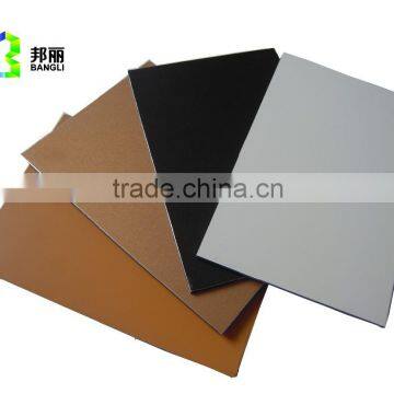 China alucobond aluminum composite panel wall cladding exterior plastic