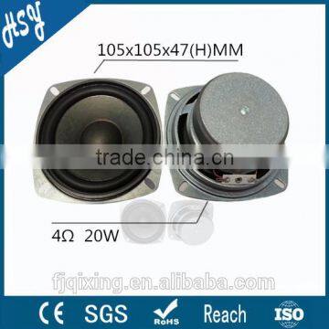 Top sale 4 inch 4ohm 20w bluetooth speaker