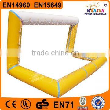 EN14960 Durable 0.55mm PVC Inflatable Soccer Goal Post for Interest Movement photo-2