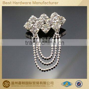 elegant design high quality rhinestone brooch for wedding