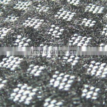 Knit Jacquard Two Layer Jacquard Knitting Fabric TR Composition photo-4
