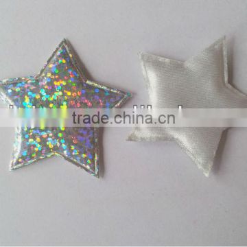 Embossed Christmas gifts/star embossed pendants/hot sales embossed patch