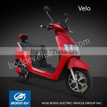 Velo Electric Scooter With Pedals Electric Motorcycle LED Head Light