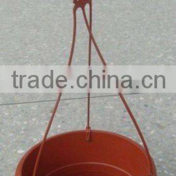 Terracotta Hanging basin with pedestal