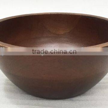 Decorative Wooden Bowl, Salad Bowl, Fruit Bowl, Mango Wood Bowl, Folding Wood Bowl