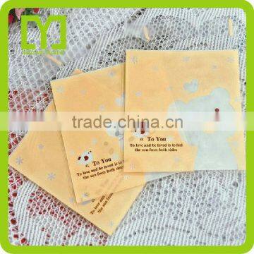 Wholesale Good Quality Plastic Cheap Reusable Christmas Biscuit Bag