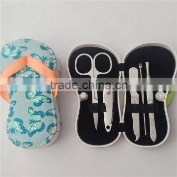 Special design slipper nail manicure kit