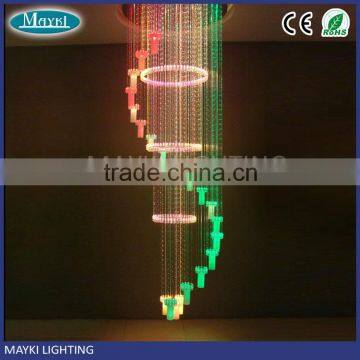 wholesale Win bell fiber optic crystal chandelier